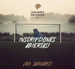 Inscripciones abiertas en Jaguares Negros FC
